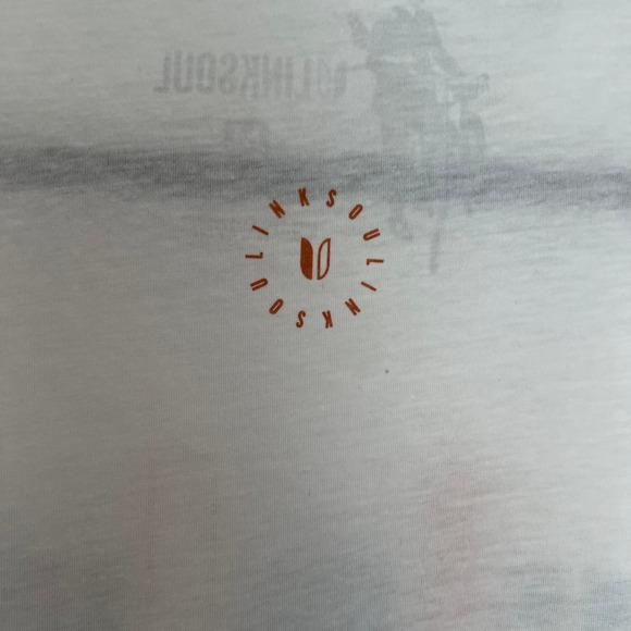 LinkSoul Aloha Short Sleeve Graphic Tee Cotton Blend Size Medium - Picture 5 of 6